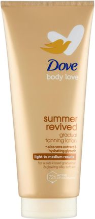 Dove Body Love Summer Revived Samoopalające Mleczko do ciała Light to Medium 200ml