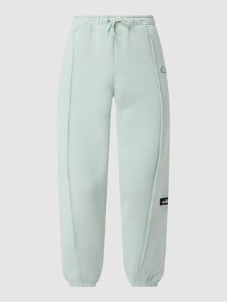 Ellesse Spodnie dresowe z mieszanki bawełny model ‘Waters’ - jasnozielony
