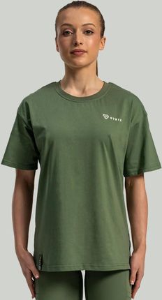 STRIX Damska koszulka oversize Lunar Cedar Green