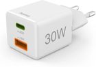 Hama Ładowarka sieciowa Mini 30W szybkie ładowanie Usb-a Usb-c do telefonu