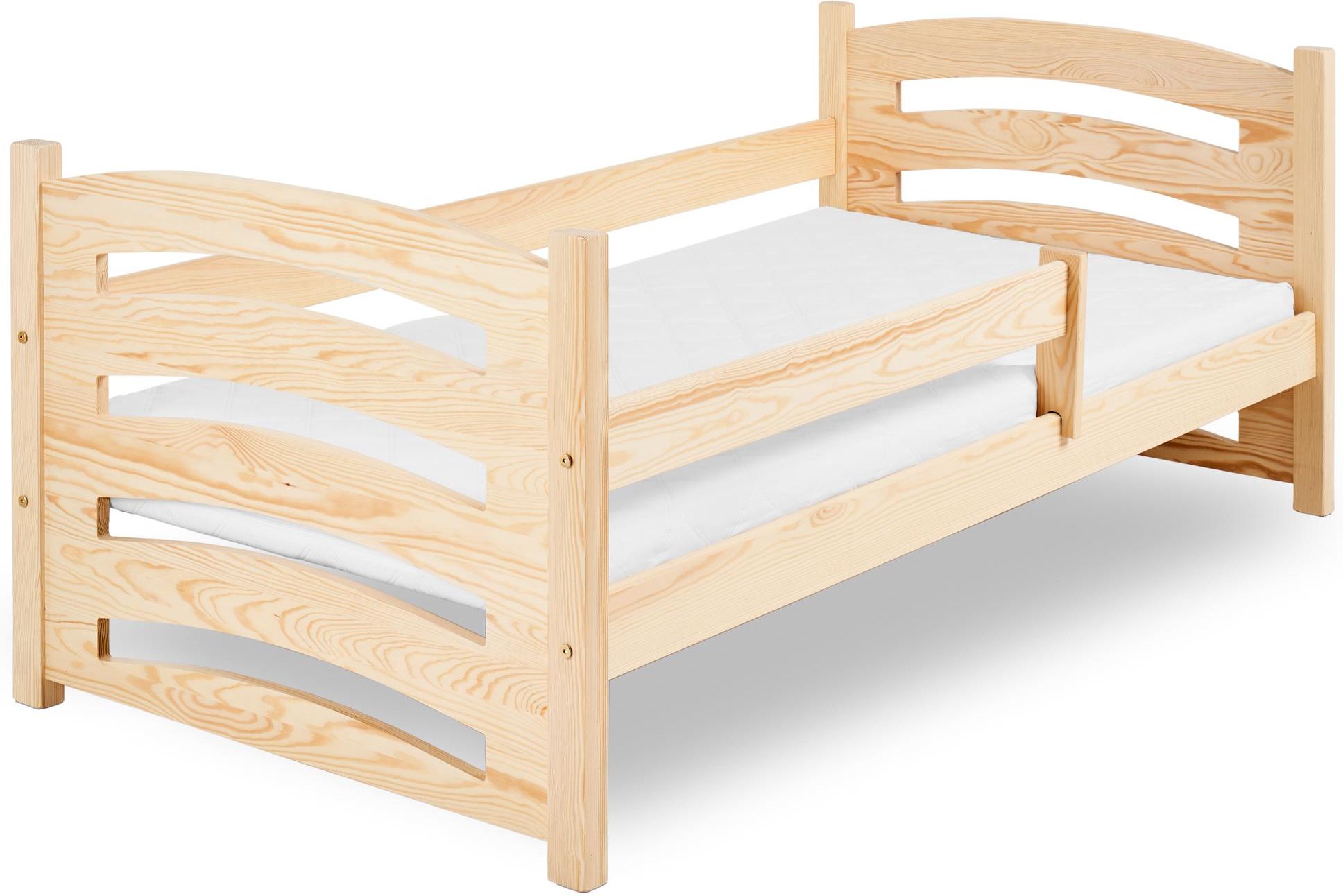 Letto casetta per bambini con barriera Mila Classic