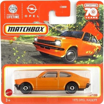 Mattel 1975 Opel Kadett Autko Matchbox Seria 2023 C0859 HLC85