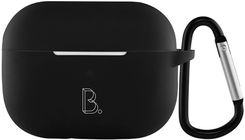 Zdjęcie B B.Safe Silicone Etui Airpods Pro 2. Gen Czarny (IEOB4APP2BK) - Myślenice