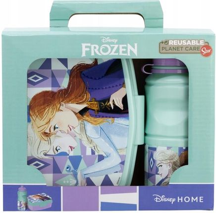 Disney Bidon Śniadaniówka Lunch Box Frozen Kraina Lodu Ne
