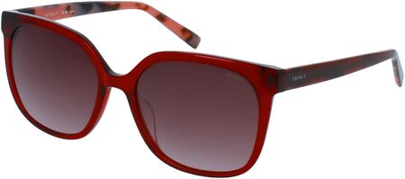 Esprit 40090 Damskie okulary przeciwsłoneczne, Oprawka: Acetat, czerwony