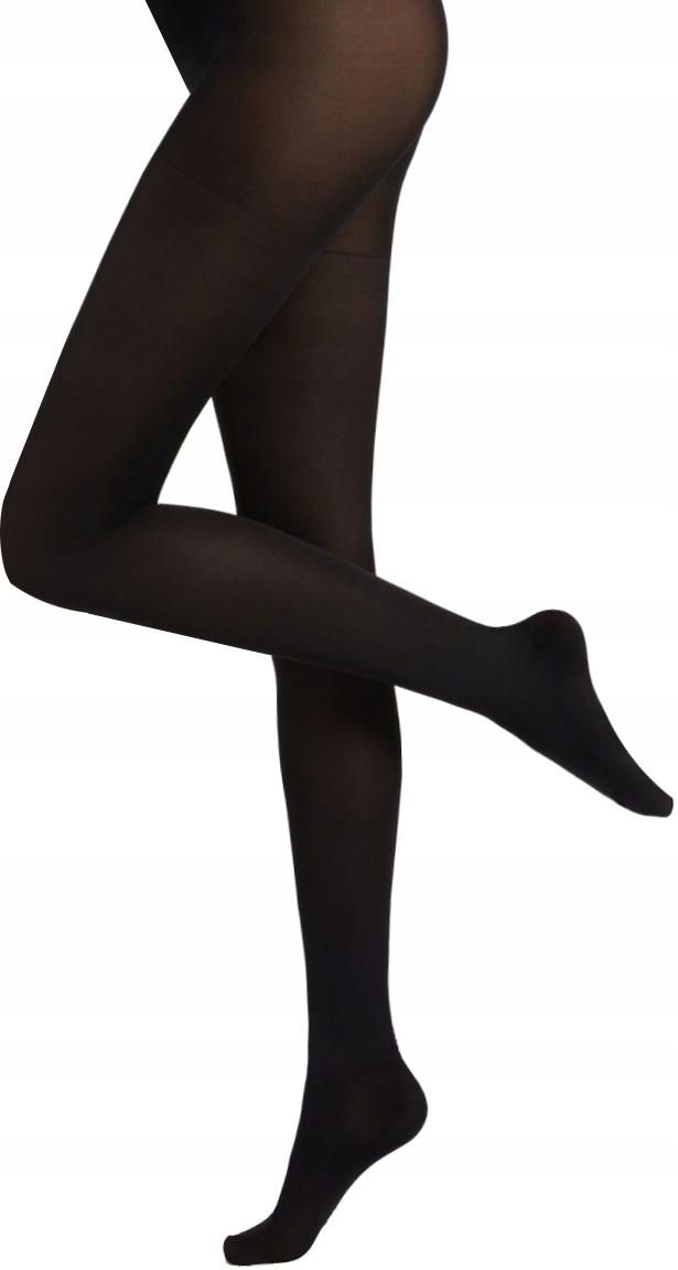 Calzedonia Nowe czarne rajstopy kompresyjne 140 den XL 40den - Ceny i ...