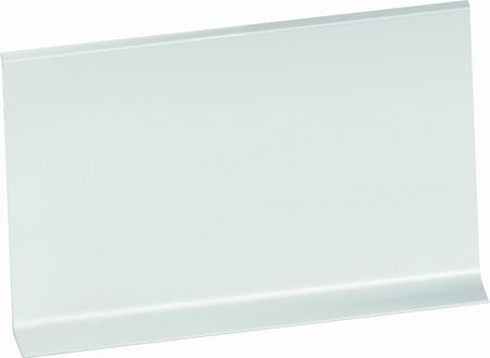 Listwa przypodłogowa cokołowa CEZAR LP 100mm aluminium malowane 2,5m Biała