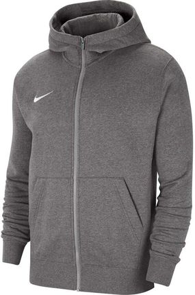 Bluza sportowa dla dzieci Nike Park 20 Fleece Full-Zip Hoodie szara | -20% Z KODEM LOVE NA DRUGI TAŃSZY PRODUKT DECATHLON