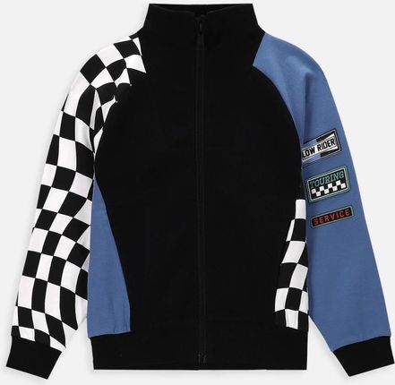 Bluza rozpinana wielokolorowa ze stójką