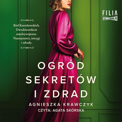 CD MP3 Ogród Sekretów I Zdrad Agnieszka Krawczyk