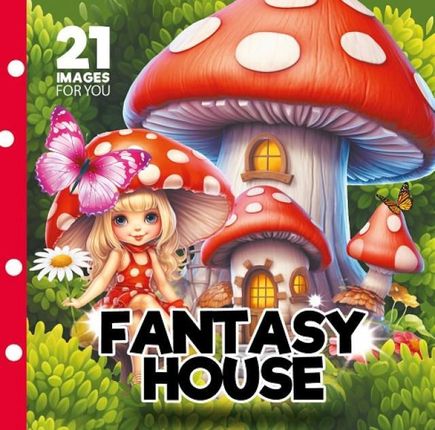 Fresh Kolorowanka 160X160 Fantasy House Bajkowe Domki