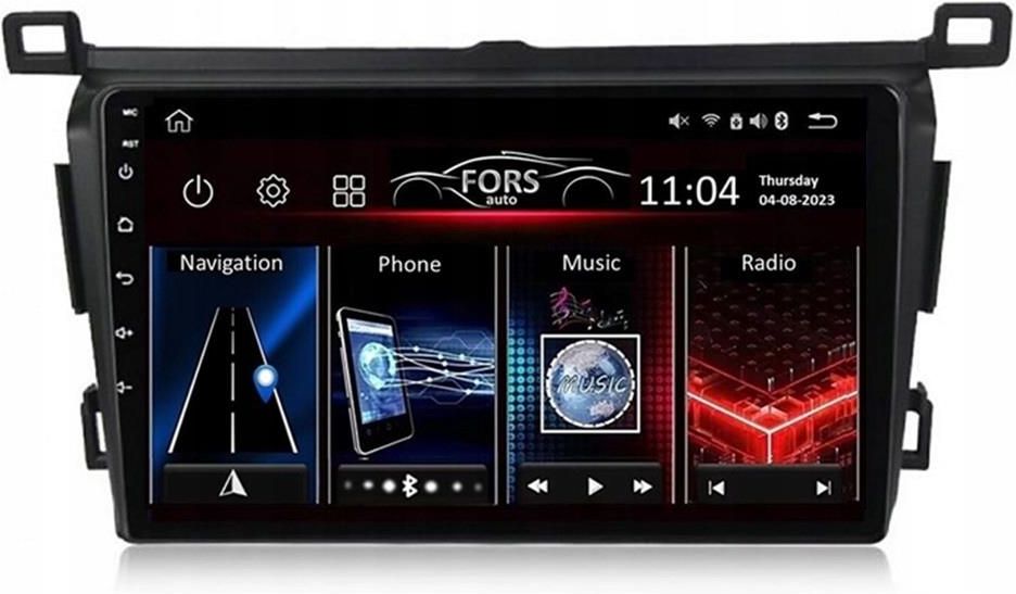 Radioodtwarzacz Samochodowy Fors Auto Radio Android M Toyota Rav Opinie I Ceny