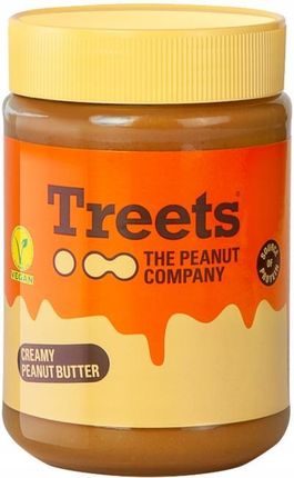 Treets Peanuts Butter Kremowe Masło Orzechowe 340g