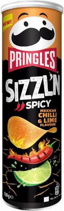 Pringles Sizzl’N Spicy Mexican Chilli & Lime 180g