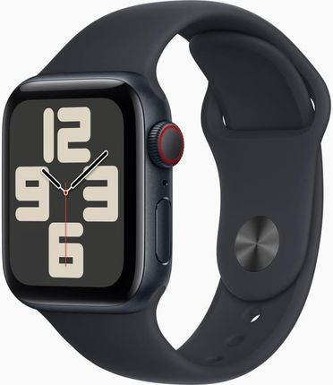 Apple Watch SE GPS+Cellular Koperta 44mm Z Aluminium W Kolorze Północy Z Paskiem Spoertowym W Kolorze Północy (MRH83QCA)