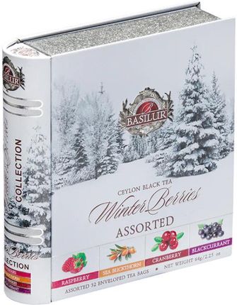Basilur Winter Berries Assorted W Kopertach 32x2g