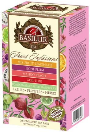 Basilur Fruit Infusions Assorted Vol Iv W Kopertach 20x2g