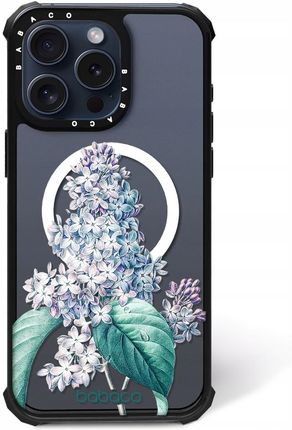 Babaco Etui Do Apple Iphone 13 Pro Max Kwiaty 024 Magsafe Przeźroczysty