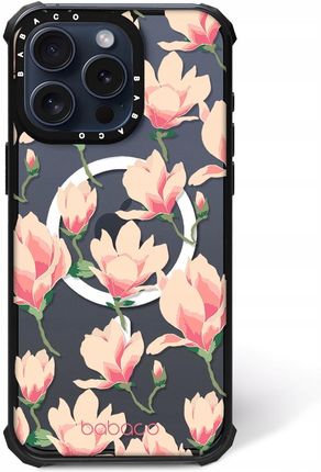 Babaco Etui Do Apple Iphone 13 Pro Max Kwiaty 016 Magsafe Przeźroczysty