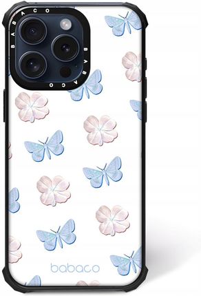 Babaco Etui Do Apple Iphone 13 Pro Max Kwiaty 043 Magsafe Biały