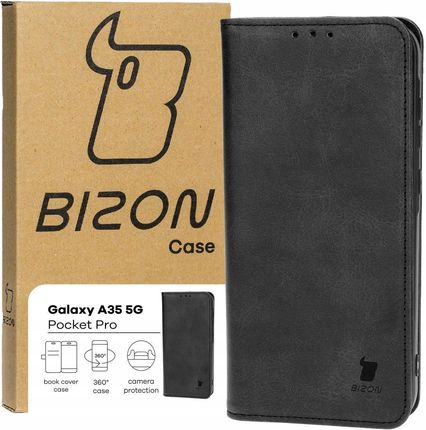 Bizon Etui Case Pocket Pro Do Galaxy A35 5G Czarne