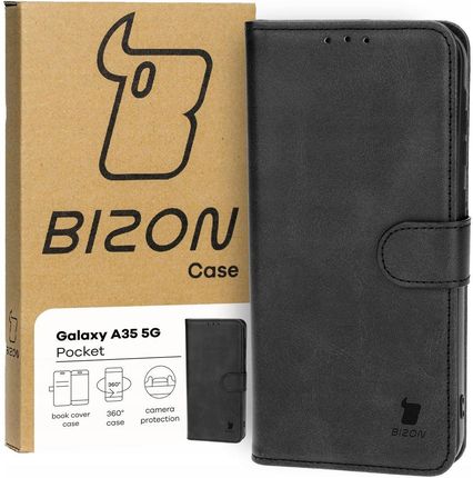 Bizon Etui Case Pocket Do Galaxy A35 5G Czarne