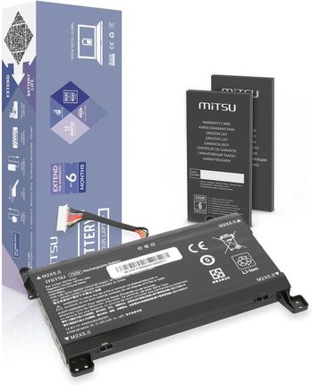 Mitsu Bateria FM08 TPN-Q195 do HP Omen 17-AN 16 PIN (BCHPFM08)
