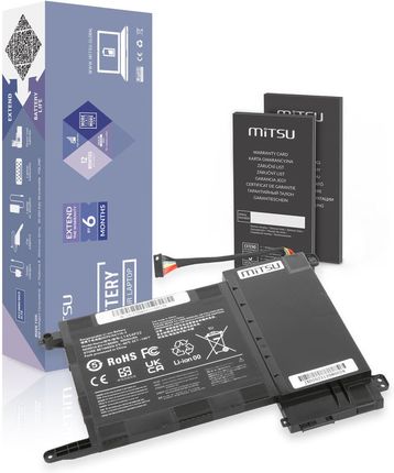 Mitsu Bateria L14S4P22 do Lenovo IdeaPad Y700-15ISK Y700 (BCLEY700)