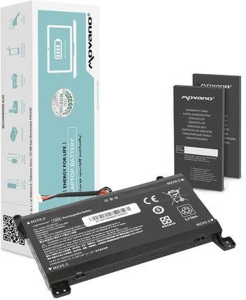 Movano Bateria FM08 TPN-Q195 do HP Omen 17-AN 16 PIN (BTHPFM08)