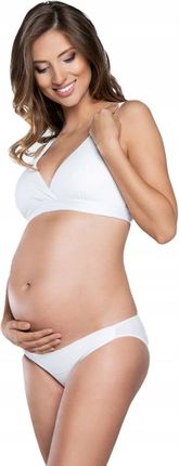 Italian Fashion Lux mini majtki ciążowe białe S