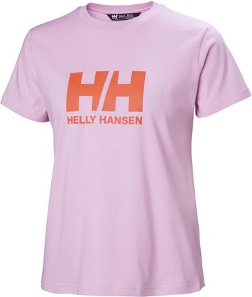 Damska Koszulka z krótkim rękawem Helly Hansen W HH Logo T-Shirt 2.0 34465_052 – Różowy