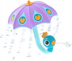 Zdjęcie Yookidoo Zabawka Do Kąpieli Deszczowa Parasolka Paw Purple - Będzin