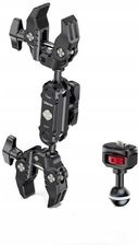 Zdjęcie Mocowanie Uchwyt Imadło Magic Arm 2x Klips Zacisk + Głowica 3D 1/4"" / ULANZI C017 / C046GBB1 - Koszalin