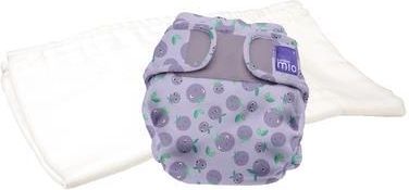 Bambino Mio Cloth Diaper Mioduo All-In-Two Cheerful Blueberry R. S