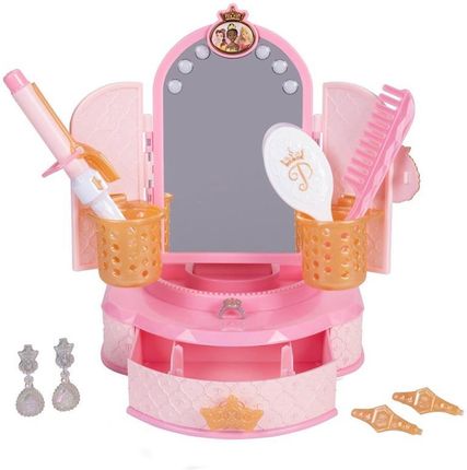 Jakks Pacific Zestaw Akcesoriów Dla Lalki Disney Princess Style Modern Makeup Mirror 7szt.