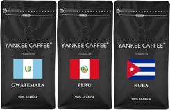Ranking Yankee Caffee Ziarnista Świeżo Palona Zestaw 3X1kg Z Różnych Krajów 15 popularnych i najlepszych kaw ziarnistych do ekspresu