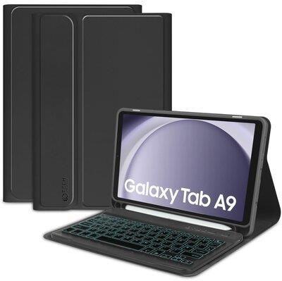 Tech-Protect Etui Na Galaxy Tab A9 8.7 X110/X115 Sc Pen + Keyboard Czarny Klawiatura