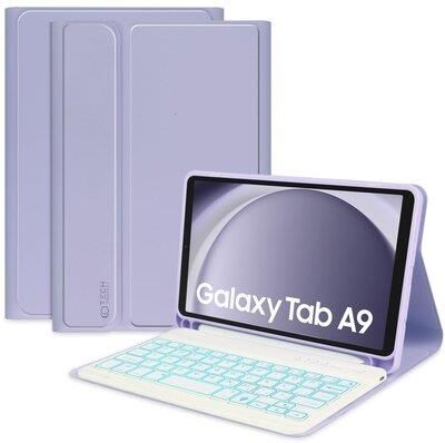 Tech-Protect Etui Na Galaxy Tab A9 8.7 X110/X115 Sc Pen + Keyboard Fioletowy Klawiatura