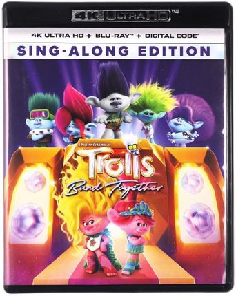 Trolls Band Together (Trolle 3) (Blu-Ray 4K)+(Blu-Ray)