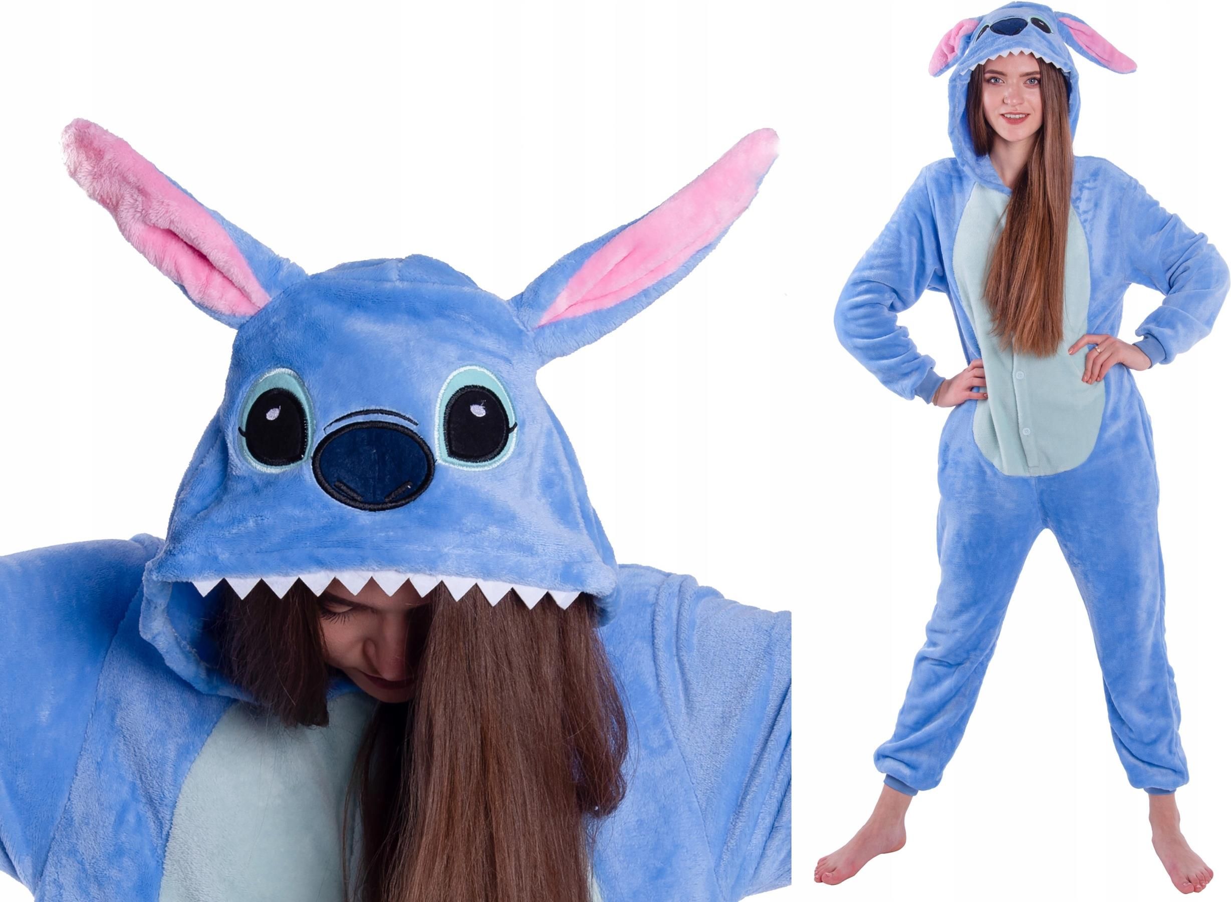 Sticz Stich Piżama Jednoczęściowa Onesie Przebranie Kigurumi L 165 174