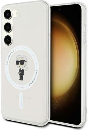 Karl Lagerfeld Silicone Choupette Do Samsung Galaxy S23 Przezroczysty (KLHMS23SHFCKNOT)