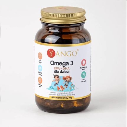 Yango Omega 3 Epa + Dha Dla Dzieci 60Kaps