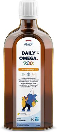 Olivit Osavi Daily Omega Kids 800 Mg Smak Cytrynowy 250ml