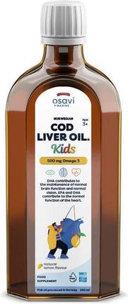 Olivit Osavi Kids Omega 3 500 Mg Aromat Cytrynowy 250ml