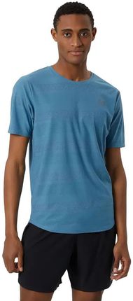 T-shirt, koszulka męska New Balance Q Speed Jacquard SS Tee MT13277SGD Rozmiar: S