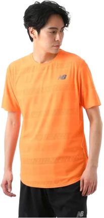 T-shirt, koszulka męska New Balance Q Speed Jacquard SS Tee MT13277VIB Rozmiar: L