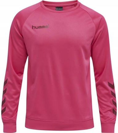 Hummel Różowa Bluza Bez Kaptura Logo MK7 Hmp__m