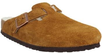 Sandały Birkenstock  Boston Shearling Suede Homme Mink