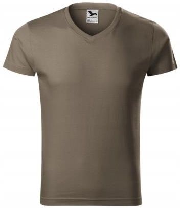 koszulka męska Slim Fit V-neck T-shirt Malfini 146 S