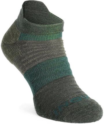 Skarpety merino Inov-8 Merino Low Sock - dark green/melange